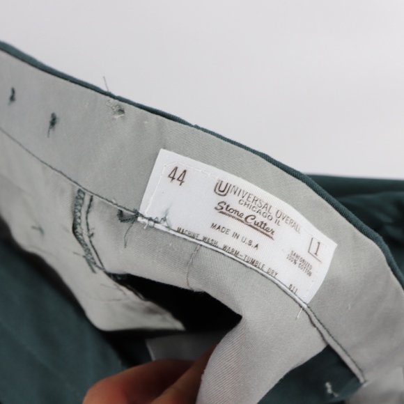 70s New Mens 44x32 Stone Cutter Mechanic Pants - Picture 5 of 8